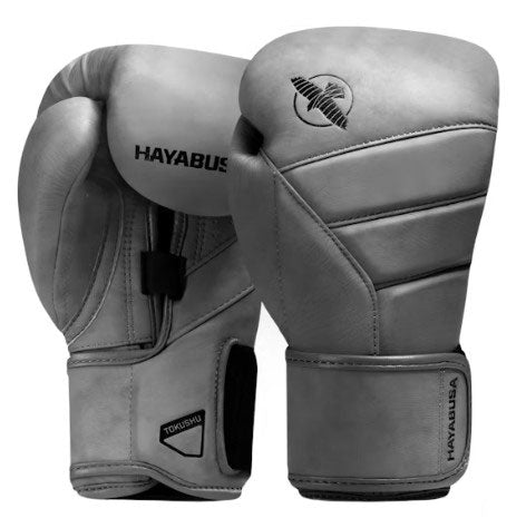 HAYABUSA T3 LX BOXING GLOVES MUAY THAI BOXING GLOVES 12-14 oz Slate