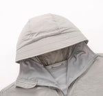 MEN'S Summer Cooling Air-Conditioning Outdoor Sunblock Jacket Size M-4XL Grey