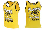 FLUORY TF10 Boxing Sports Vest Tank Top XS-XXXL Yellow