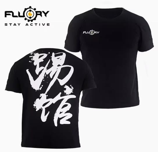 FLUORY TF11 Combat T-Shirt S-XXL Black