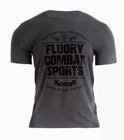 FLUORY TF13 Combat T-Shirt S-XXXL Dark Grey