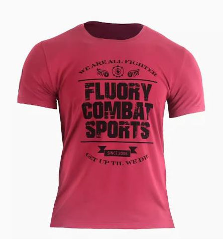 FLUORY TF13 Combat T-Shirt S-XXXL Maroon