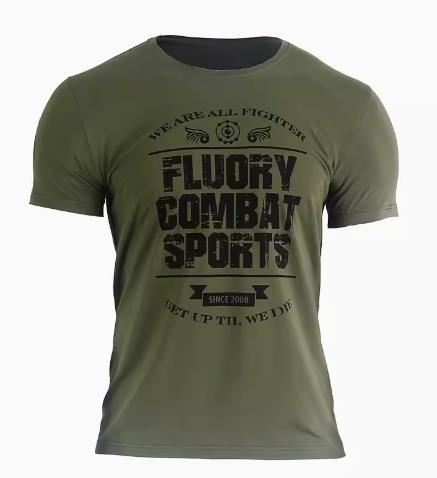 FLUORY TF13 Combat T-Shirt S-XXXL Army Green