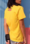 FLUORY TF15 JIU JITSU BJJ T-Shirt S-XXXL Yellow