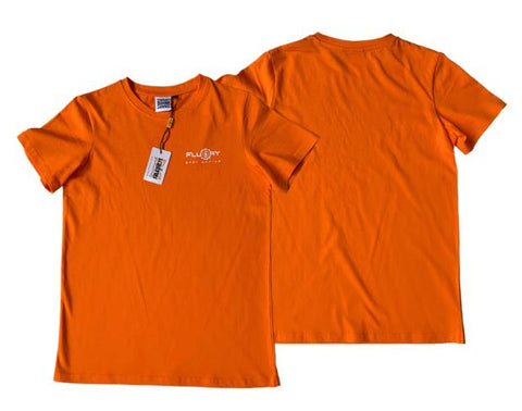 FLUORY TF18 MUAY THAI BOXING MMA Training Quick Dry T-Shirt S-XXXL Orange