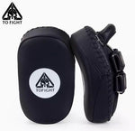 TOFIGHT TFKP6 MUAY THAI BOXING MMA KICK PADS LIGHT WEIGHT PAIR 2 COLOURS