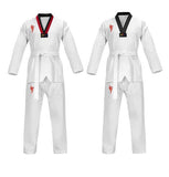 Dracula Taekwondo TKD Training Uniform Suits Adult & Junior XXXS-XXXL White