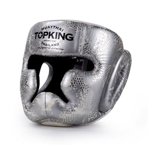 TOP KING TKHGSS-02 SUPER SNAKE FULL FACE MUAY THAI BOXING MMA SPARRING ...