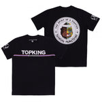 TOP KING TKTSH-029 MUAY THAI BOXING T-SHIRT Size S-XL Black