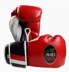 No Boxing No Life The Real Punch BOXING GLOVES Microfiber 8-16 oz Red Black