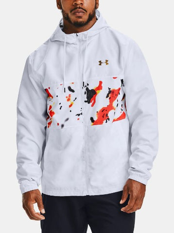 Men's UA Sportstyle Wind Upstream Camo Jacket Size L-3XL