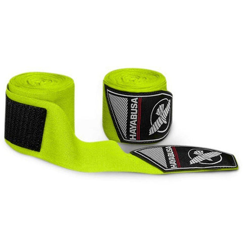 HAYABUSA PERFECT STRETCH MUAY THAI BOXING HANDWRAPS Mexican style 100% cotton 180''  Green