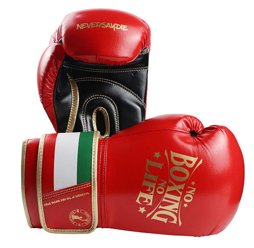Venum Coco Monogram Pro Lace Up Boxing Gloves - Garnet Red 10 oz