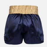 Venum-03813-018 Classic MUAY THAI BOXING Shorts XS-XXL Navy Blue Gold