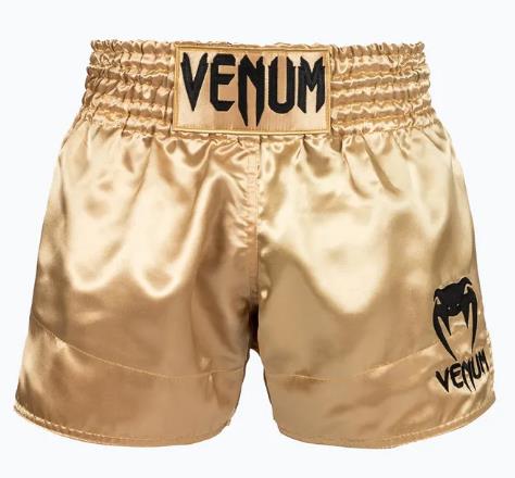 Venum-03813-449 Classic MUAY THAI BOXING Shorts S-XL Gold Black
