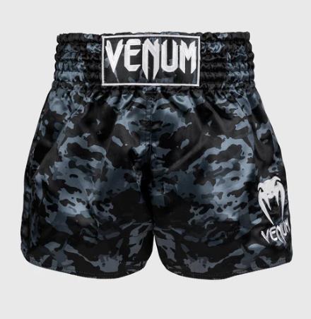 Venum-03813-498 Classic MUAY THAI BOXING Shorts XS-XXL Dark Camo