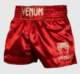 Venum-03813-532 Classic MUAY THAI BOXING Shorts XS-XXL Bordeaux Gold