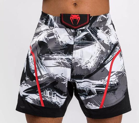 Venum-04545-618 Electron 3.0 MMA Fight Shorts S-L Grey Red