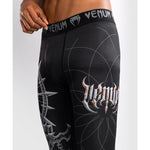 Venum-05317-109 Gladiator 5.0 Men's Spats Size S-XXL Black Silver
