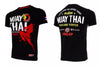 Vszap VT001 Muay Thai Boxing T-Shirt S-4XL Black