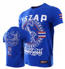 Vszap VT004 Muay Thai Boxing T-Shirt S-4XL Blue