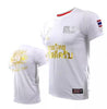 Vszap Lotus VT005 Muay Thai Boxing T-Shirt XS-4XL White
