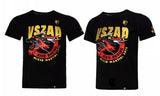 Vszap VT111 Blaze Dragon MMA Kick Boxing T-Shirt S-2XL Black