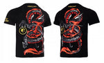 Vszap VT111 Blaze Dragon MMA Kick Boxing T-Shirt S-2XL Black