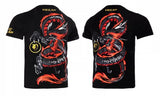 Vszap VT111 Blaze Dragon MMA Kick Boxing T-Shirt S-2XL Black