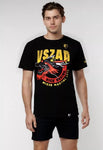 Vszap VT111 Blaze Dragon MMA Kick Boxing T-Shirt S-2XL Black