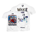 Vszap VT113 Awakener Boxing Dry Tech T-Shirt S-4XL White