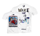 Vszap VT113 Awakener Boxing Dry Tech T-Shirt S-4XL White