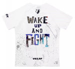 Vszap VT113 Awakener Boxing Dry Tech T-Shirt S-4XL White