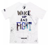 Vszap VT113 Awakener Boxing Dry Tech T-Shirt S-4XL White