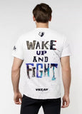 Vszap VT113 Awakener Boxing Dry Tech T-Shirt S-4XL White