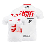 Vszap VT114 Break Daily Muay Thai Boxing Dry Tech T-Shirt S-4XL White