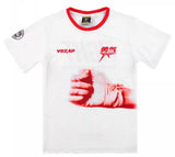 Vszap VT114 Break Daily Muay Thai Boxing Dry Tech T-Shirt S-4XL White