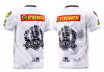 Vszap VT115 Hidden Edge Muay Thai Boxing Dry Tech T-Shirt S-4XL White