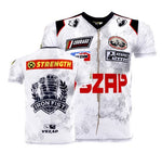 Vszap VT115 Hidden Edge Muay Thai Boxing Dry Tech T-Shirt S-4XL White