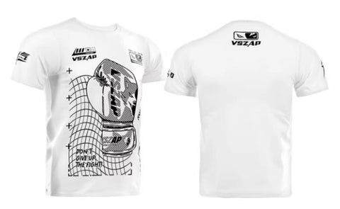 Vszap VT116 Courage Boxing T-Shirt S-2XL White