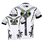 Vszap VT117 Summer Shock Muay Thai Boxing Dry Tech T-Shirt S-4XL White