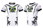 Vszap VT117 Summer Shock Muay Thai Boxing Dry Tech T-Shirt S-4XL White
