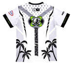 Vszap VT117 Summer Shock Muay Thai Boxing Dry Tech T-Shirt S-4XL White