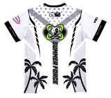 Vszap VT117 Summer Shock Muay Thai Boxing Dry Tech T-Shirt S-4XL White