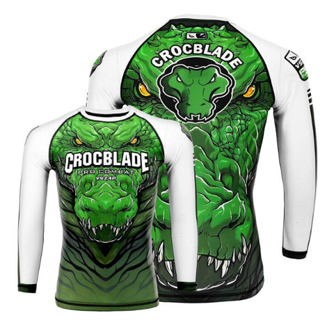 Vszap VT119 Crocblade MMA Rashguard COMPRESSION T-Shirt LONG SLEEVES S-2XL
