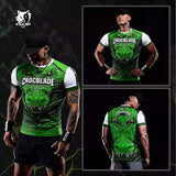 Vszap VT122 Crocblade MMA Rashguard Dry Tech T-Shirt S-2XL