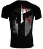 Vszap Spartan VT012 Muay Thai Boxing MMA T-Shirt S-4XL Black Silver
