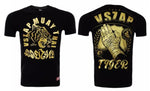 Vszap Tiger VT015 Muay Thai Boxing T-Shirt S-4XL Black