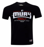 Vszap Muay Daily VT022 Muay Thai Boxing T-Shirt S-4XL Black