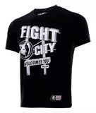 Vszap Fight City VT023 Muay Thai Boxing T-Shirt S-4XL Black